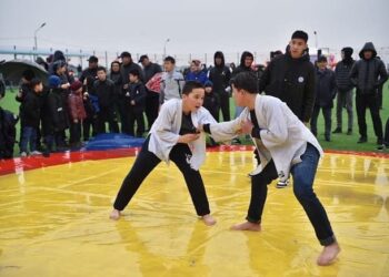 Түркістан: Наурыз тойында көпбалалы анаға 4 бөлмелі үйдің кілті табысталды