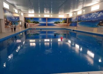 ТҮЛКІБАС АУДАНЫНДА ЗАМАНАУИ ЖАБЫҚ БАССЕЙН АШЫЛДЫ