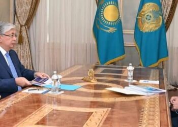 Мемлекет басшысы Түркістан облысының әкімі Дархан Сатыбалдыны қабылдады