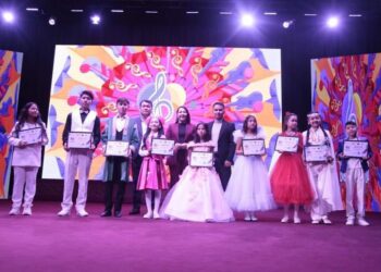 ТҮРКІСТАН САХНАСЫНДА ЖАС ТАЛАНТТАРДЫҢ ОБЛЫСТЫҚ ӘН БАЙҚАУЫ ӨТТІ