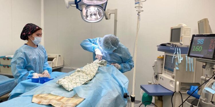 ТҮРКІСТАН: БАЛАЛАРДЫҢ ТУАБІТТІ ЖАҚ-БЕТ АҚАУЛАРЫН ҚАЛПЫНА КЕЛТІРУ ОТАЛАРЫ ЖАСАЛУДА