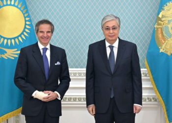 ПРЕЗИДЕНТ АТОМ ЭНЕРГИЯСЫ ЖӨНІНДЕГІ ХАЛЫҚАРАЛЫҚ АГЕНТТІКТІҢ БАС ДИРЕКТОРЫ РАФАЭЛЬ ГРОССИДІ ҚАБЫЛДАДЫ