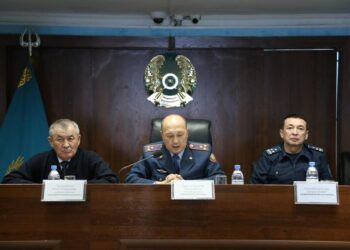 Түркістан: Жеке құраммен жедел-кеңес өтті