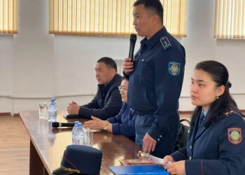 Түркістан: Кентаулық оқушылармен кездесу өткізілді