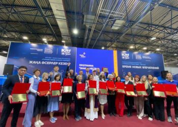 ТҮРКІСТАНДЫҚ ҮШ ҚОНАҚҮЙ ХАЛЫҚАРАЛЫҚ КӨРМЕДЕ АЛҒАШ РЕТ МАРАПАТҚА ИЕ БОЛДЫ