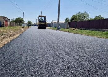 ТҮРКІСТАН: БИЫЛ ЖЕТІСАЙДА 100-ДЕН АСТАМ КӨШЕ ЖӨНДЕУДЕН ӨТЕДІ