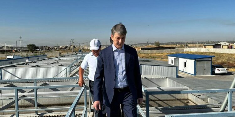 ТҮРКІСТАН: САЙРАМДА «АҚСУКЕНТ АУЫЛЫНЫҢ ТАЗАРТҚЫШ ИМАРАТТАРЫ» ІСКЕ ҚОСЫЛДЫ