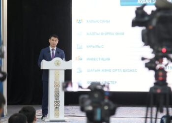 ДАРХАН САТЫБАЛДЫ ЖЕТІСАЙЛЫҚТАРҒА АУДАННЫҢ ДАМУ ЖОСПАРЫН БАЯНДАДЫ