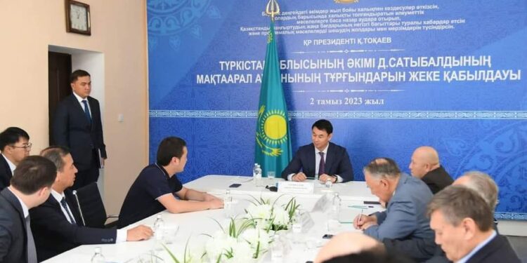 Д.САТЫБАЛДЫ: «МАҚТААРАЛДА МАҚТА ТАЛШЫҒЫН ӨҢДЕЙТІН ЗАУЫТТЫҢ ҚҰРЫЛЫСЫ БАСТАЛДЫ»