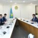 ТҮРКІСТАН: ДАРХАН САТЫБАЛДЫ ҰЛТТЫҚ КОМПАНИЯ БАСШЫСЫМЕН КЕЗДЕСТІ