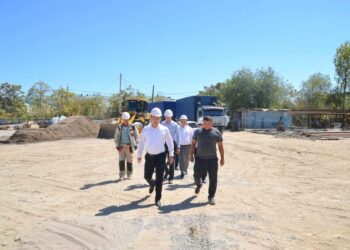 ТҮРКІСТАН: ЖЕТІСАЙ АУДАНЫНДА ЖАЛПЫ САНЫ 3900 ОРЫНДЫҚ БЕС МЕКТЕПТІҢ ҚҰРЫЛЫСЫ ЖҮРІП ЖАТЫР