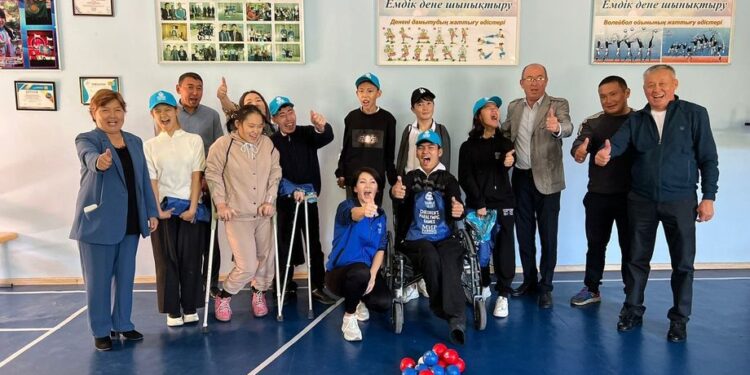 ТҮРКІСТАНДЫҚ ЕРЕКШЕ БАЛАЛАР СПОРТПЕН АЙНАЛЫСУҒА МҮМКІНДІК АЛДЫ