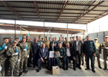 САЙРАМДЫҚ СТУДЕНТТЕР СТУДЕНТТЕРІ АРДАГЕРЛЕРМЕН КЕЗДЕСТІ 