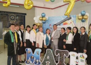 ТҮРКІСТАНДА МАТЕМАТИКА ПӘНІ МҰҒАЛІМДЕРІ ТӘЖІРИБЕ АЛМАСТЫ