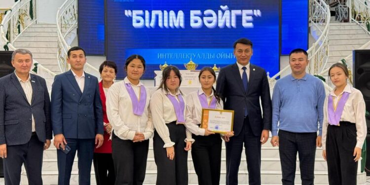 САУРАН АУДАНЫНДА «БІЛІМ БӘЙГЕ» ИНТЕЛЛЕКТУАЛДЫҚ САЙЫСЫ ӨТТІ