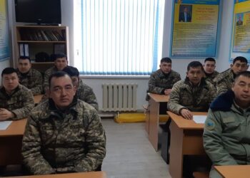 Әскери қызметкерлермен кездесу өтті