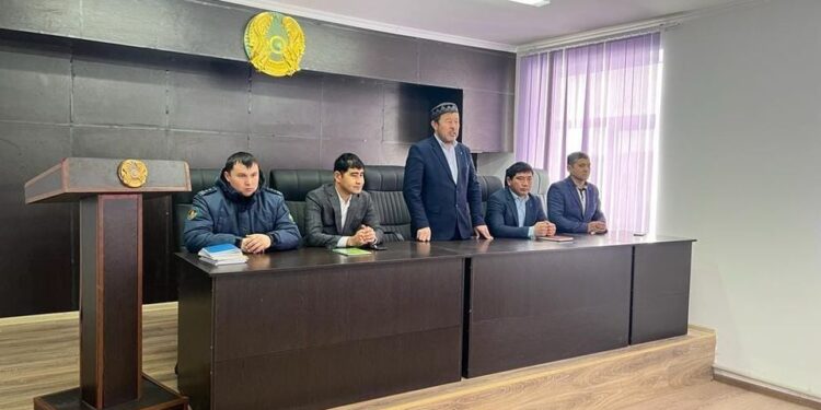 Пробация есебінде тұрған азаматтармен кездесу өтті