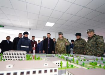 ТҮРКІСТАНДА ПОЛИЦИЯНЫҢ «ҚЫЗМЕТ ОРТАЛЫҒЫ» МЕН ҰЛТТЫҚ ҰЛАННЫҢ ҒИМАРАТЫ АШЫЛДЫ