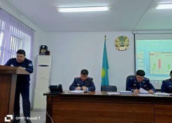 САРЫАҒАШТА ҚЫЛМЫСТЫҢ АЛДЫН АЛУ ҚАРҚЫНДЫ ЖҮРГІЗІЛУДЕ