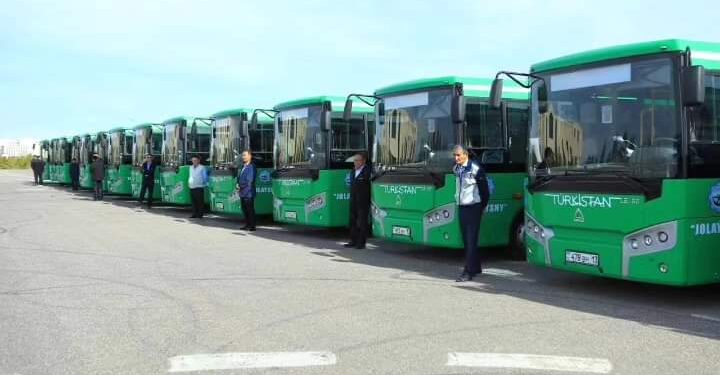 ТҮРКІСТАН ОБЛЫСЫНДА ЖОЛАУШЫЛАР ТАСЫМАЛЫНЫҢ ДИНАМИКАСЫ 10,8 ПАЙЫЗҒА АРТТЫ