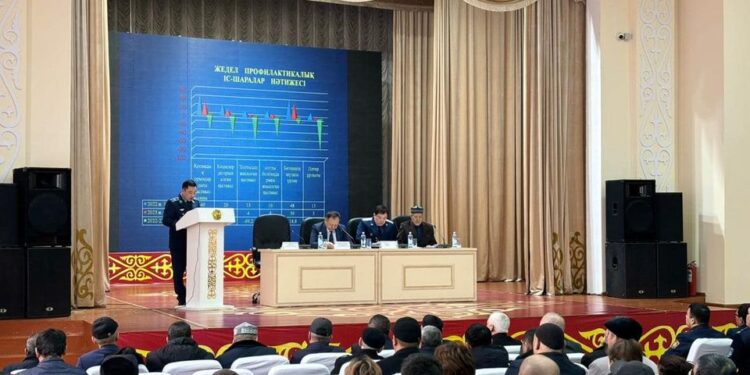 ТҮЛКІБАС АУДАНЫНДА ҚЫЛМЫС САНЫ АЗАЙҒАН