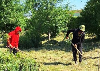 «ТАЗА ҚАЗАҚСТАН»: АБАЙ АУДАНЫНДА ТАЗАЛЫҚ ЖҰМЫСТАРЫ ӨТКІЗІЛДІ