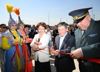 Өзбекәлі Жәнібеков атындағы ОҚПУ-да жаңа әскери кафедра ашылды