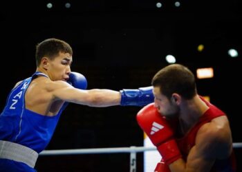 ТҮРКІСТАНДЫҚ БОКСШЫ МҰХАММЕДСАБЫР БАЗАРБАЙҰЛЫ ПАРИЖ ОЛИМПИАДАСЫНЫҢ ЖОЛДАМАСЫН ИЕЛЕНДІ