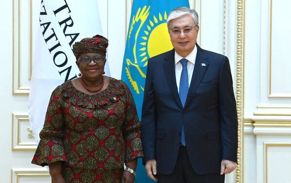 Мемлекет басшысы ДСҰ Бас директоры Нгози Оконджо-Ивеаламен кездесті