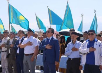 ТҮРКІСТАН: ТӨЛЕБИДЕ РӘМІЗДЕР КҮНІНЕ АРНАЛҒАН МЕРЕКЕЛІК ШАРА ӨТТІ