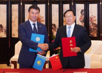 ТҮРКІСТАН ОБЛЫСЫ ЖӘНЕ ХУБЭЙ ӨЛКЕСІ АРАСЫНДА БАУЫРЛАСТЫҚ ТУРАЛЫ МЕМОРАНДУМҒА ҚОЛ ҚОЙЫЛДЫ