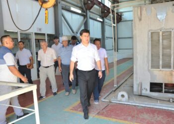 ЖЕТІСАЙ АУДАНЫНЫҢ БАСШЫСЫ МАШКАНАЛДЫҢ ВЕГЕТАЦИЯЛЫҚ КЕЗЕҢГЕ ДАЙЫНДЫҒЫМЕН ТАНЫСТЫ