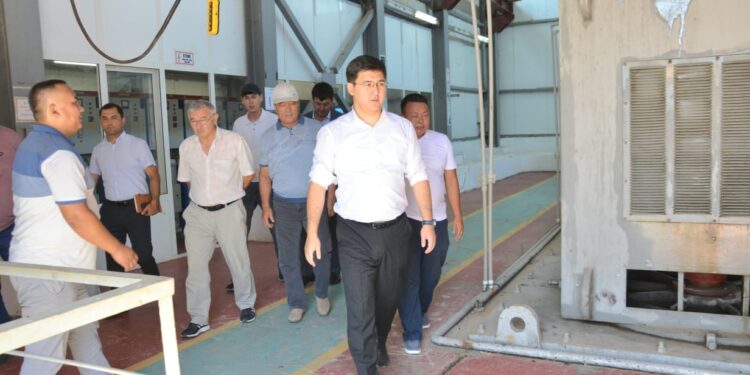 ЖЕТІСАЙ АУДАНЫНЫҢ БАСШЫСЫ МАШКАНАЛДЫҢ ВЕГЕТАЦИЯЛЫҚ КЕЗЕҢГЕ ДАЙЫНДЫҒЫМЕН ТАНЫСТЫ