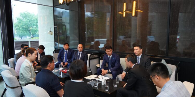 ДАРХАН САТЫБАЛДЫ БЕЙЖІҢДЕ ІСКЕР ТОП ӨКІЛДЕРІМЕН КЕЛІССӨЗДЕР ЖҮРГІЗДІ