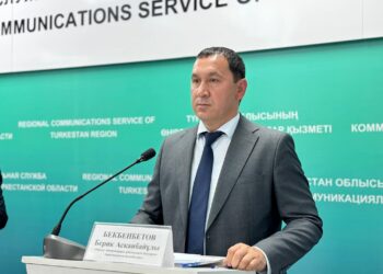 ТҮРКІСТАН ОБЛЫСЫ «АУЫЛ АМАНАТЫ» ЖОБАСЫНЫҢ КӨРСЕТКІШІ БОЙЫНША РЕСПУБЛИКАДА КӨШ БАСТАП ТҰР