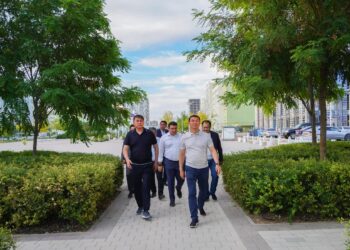 ТҮРКІСТАНДАҒЫ «ДОСТЫҚ ҮЙІ» МЕН «ЖАЙЛЫ МЕКТЕПТІҢ» ҚҰРЫЛЫСЫ АЯҚТАЛУҒА ЖАҚЫН