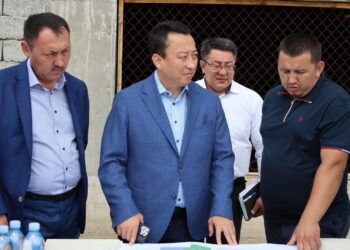 ТҮРКІСТАН: ТӨЛЕБИДЕ ІРІ СҮТ ФЕРМАСЫНЫҢ ҚҰРЫЛЫСЫ БАСТАЛАДЫ