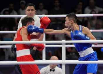 ПАРИЖ-2024: СӘКЕН БИБОСЫНОВ ЕУРОПА ЧЕМПИОНЫН ЖЕҢДІ