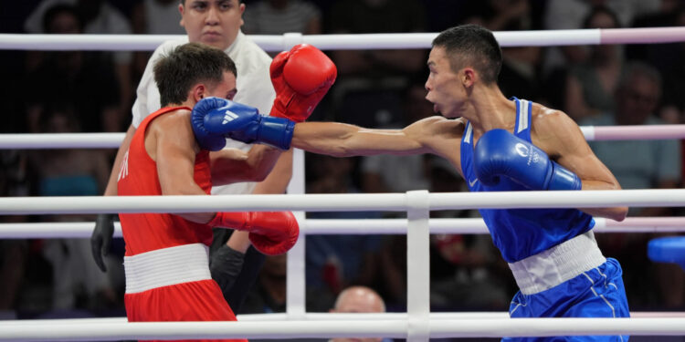 ПАРИЖ-2024: СӘКЕН БИБОСЫНОВ ЕУРОПА ЧЕМПИОНЫН ЖЕҢДІ