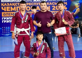 ТҮРКІСТАНДЫҚ СПОРТШЫЛАР ГРЕППЛИНГ UWW СПОРТЫНАН ЕЛ ЧЕМПИОНАТЫНДА ЖҮЛДЕЛІ ОРЫНДАРДАН КӨРІНДІ