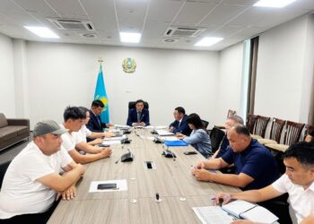 ТҮРКІСТАН ОБЛЫСЫНДАҒЫ БІЛІМ БЕРУ ҰЙЫМДАРЫНДА ЖҮРГІЗІЛІП ЖАТҚАН ЖӨНДЕУ ЖҰМЫСТАРЫ ПЫСЫҚТАЛДЫ