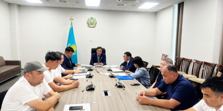 ТҮРКІСТАН ОБЛЫСЫНДАҒЫ БІЛІМ БЕРУ ҰЙЫМДАРЫНДА ЖҮРГІЗІЛІП ЖАТҚАН ЖӨНДЕУ ЖҰМЫСТАРЫ ПЫСЫҚТАЛДЫ