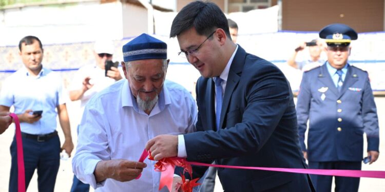 ТҮРКІСТАН: ЖЕТІСАЙ АУДАНЫНДА ТАҒЫ БІР ӨРТ СӨНДІРУ БЕКЕТІ АШЫЛДЫ