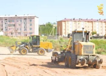 ТҮРКІСТАН: ШАРДАРАДА ЖОЛ ЖӨНДЕУ ЖҰМЫСТАРЫ ҚАРҚЫНДЫ ЖҮРГІЗІЛУДЕ