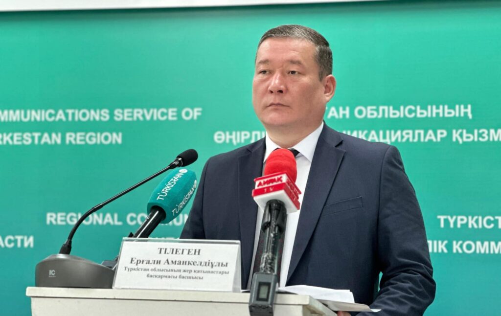 ТҮРКІСТАН ОБЛЫСЫНДА ЖАЙЫЛЫМ ЖЕР КӨЛЕМІ 304 МЫҢ ГЕКТАРҒА ҰЛҒАЯДЫ