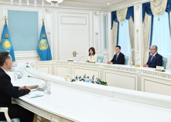 Мемлекет басшысы Өзбекстан Президентінің көмекшісі Саида Мирзиёеваны қабылдады