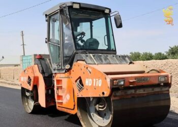 САУРАН АУДАНЫНДАҒЫ АУЫЛДАРҒА АСФАЛЬТ ТӨСЕЛІП, КӨПІР ЖӨНДЕЛУДЕ