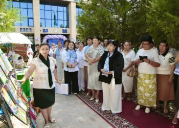 ТҮРКІСТАН: ОРДАБАСЫДА ІІІ ОБЛЫСТЫҚ КІТАПХАНАШЫЛАР СЛЕТІ ӨТТІ