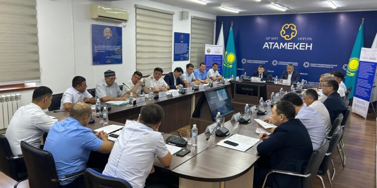 ТҮРКІСТАН: КЕҢЕС ОТЫРЫСЫНДА КӘСІПКЕРЛЕРДІҢ КӨТЕРГЕН МӘСЕЛЕСІ ТАЛҚЫЛАНДЫ