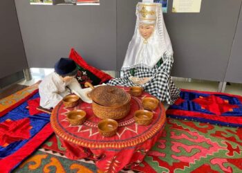 ТҮРКІСТАН: «ҚАЗАҚТЫҢ БАС АҚЫНЫ» АТТЫ КӨРМЕ ҰЙЫМДАСТЫРЫЛДЫ